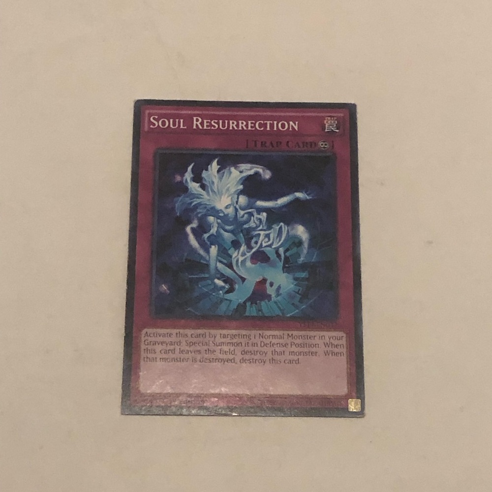 Soul Resurrection Yu-Gi-Oh! Trap Card - Purple